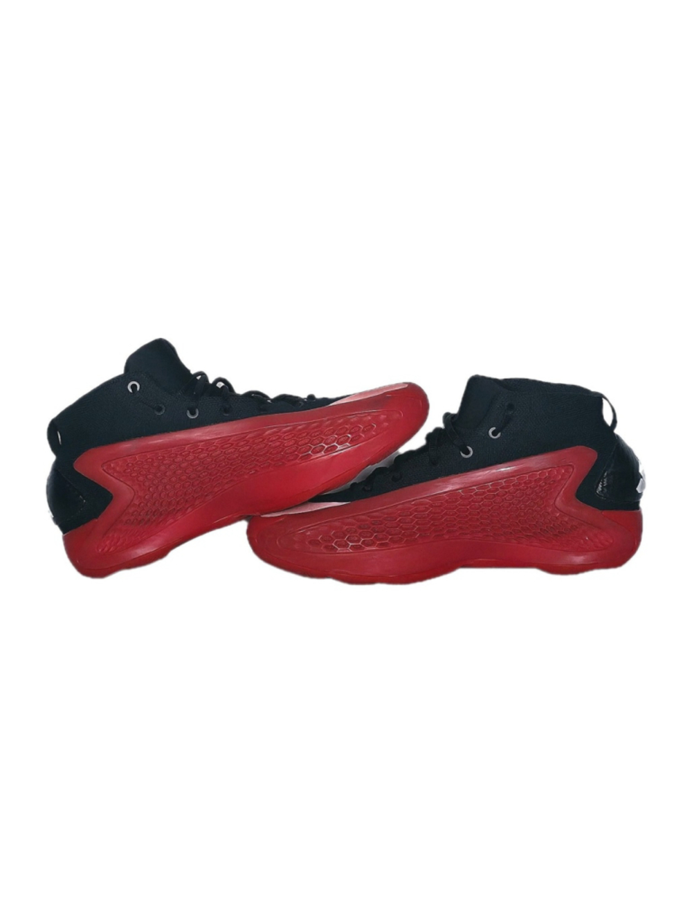adidas AE 1 Pure Ruby Georgia Bulldogs Men Sz 8 Black Red Basketball Shoes IG666 - Picture 3 of 9